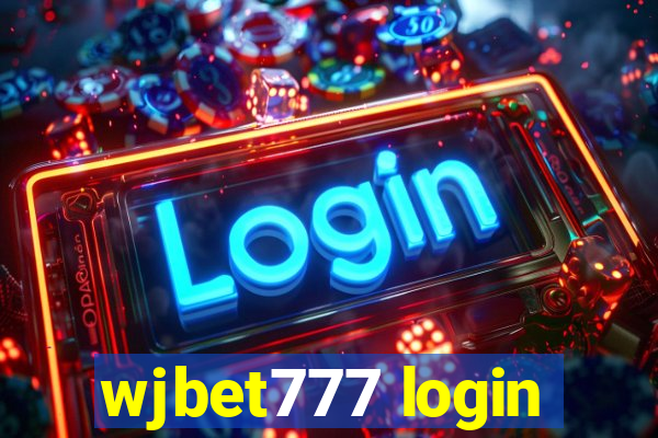 wjbet777 login